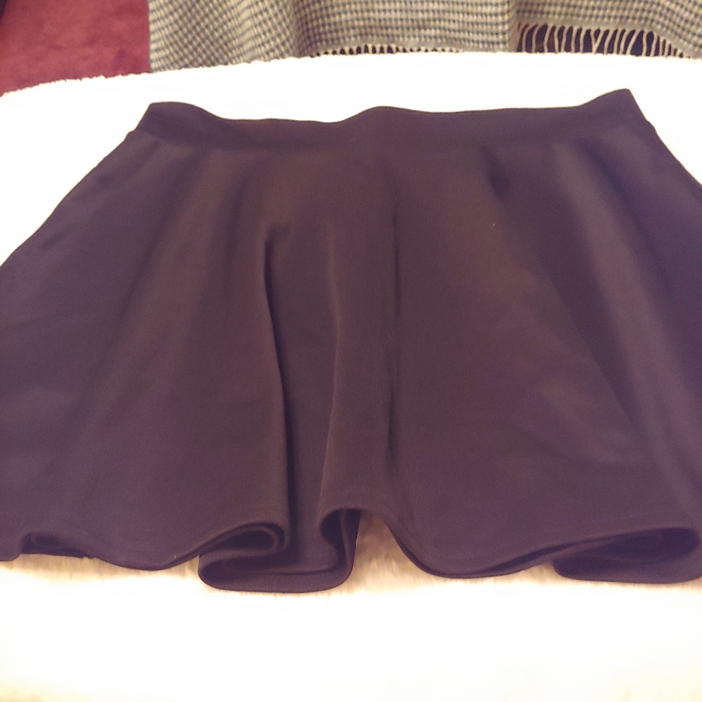 Black Skater Skirt